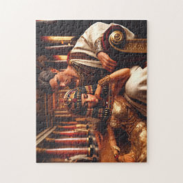 Cleopatra & Marcus Antonius Oude Egypte Romance Legpuzzel
