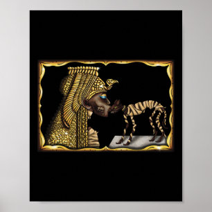 Cleopatra Mummy Funny Halloween Kostuums Mannen Vr Poster