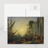 Cleopatra Ontschepen bij Tarsus, 1642 Briefkaart (Voorkant / Achterkant)