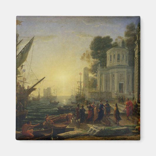 Cleopatra Ontschepen bij Tarsus, 1642 Magneet (Voorkant)
