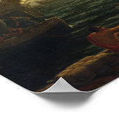 Cleopatra Ontschepen bij Tarsus, 1642 Poster (Hoek)