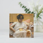 Cleopatra (oude Egyptische koningin) Kaart (Staand voorkant)