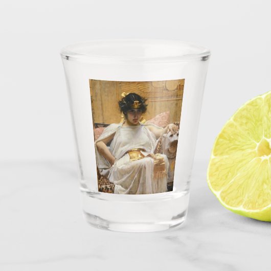 Cleopatra (oude Egyptische koningin) Shot Glas (Voorkant)
