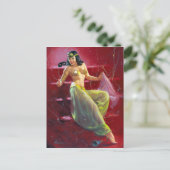 Cleopatra Pin Up Briefkaart (Staand voorkant)