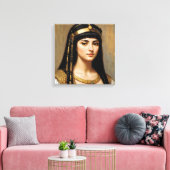 Cleopatra Portret Egyptische Koningin Kunst Canvas Afdruk (Insitu (Woonkamer))