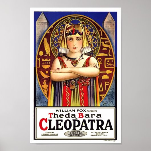 Cleopatra Poster (Voorkant)