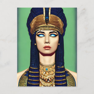 Cleopatra "Queen of Kings" Briefkaart