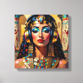 CLEOPATRA QUEEN OF THE NILE 4 CANVAS AFDRUK (Voorkant)