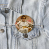 Cleopatra Ronde Button 7,6 Cm (In situ)