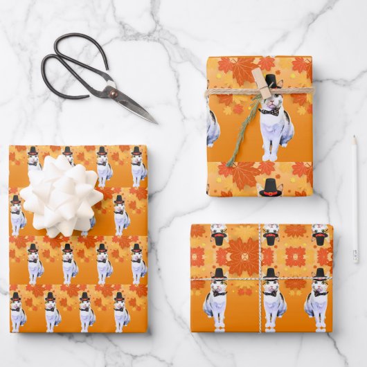 Cleopatra-Thanksgiving Inpakpapier Vel (Voorkant)