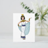 Cleopatra the Pharaoh of Egypt Briefkaart (Staand voorkant)