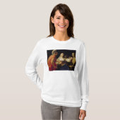 Cleopatra toont Octavius de buste van Julius T-shirt (Voorkant volledig)