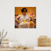 Cleopatra van John William Waterhouse Poster (Keuken)
