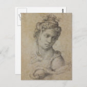 Cleopatra van Michelangelo Briefkaart (Voorkant / Achterkant)