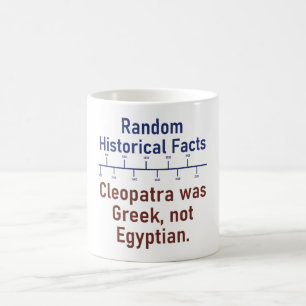 Cleopatra was Grieks - historisch feit Koffiemok