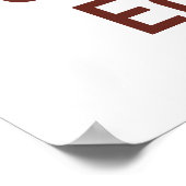 Cleopatra was Grieks - historisch feit Poster (Hoek)