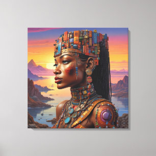 Cleopatra's Blik Canvas Afdruk