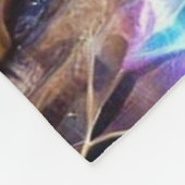 Cleopatra's Goddelijke Rijk - De Gouden Godin van  Fleece Deken (Hoek)