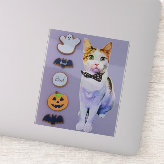 Cleopatra's Halloween Cookies Sticker (Detail)