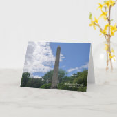 Cleopatra's Needle, Central Park, Verenigde Staten Kaart (Gele Bloem)