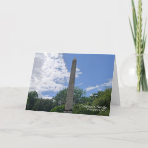 Cleopatra's Needle, Central Park, Verenigde Staten Kaart