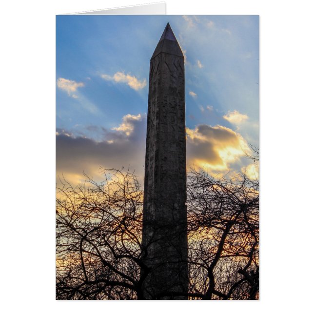 Cleopatra's Needle/Obelisk in Central Park (Voorkant)