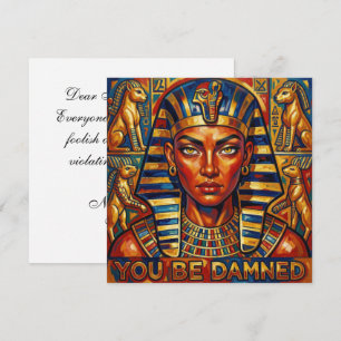 Cleopatra's Vloek Bedankkaart