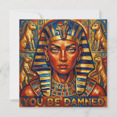 Cleopatra's Vloek Bedankkaart (Voorkant)