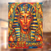 Cleopatra's Vloek Raamsticker (Vel 2)