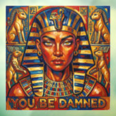 Cleopatra's Vloek Raamsticker (Vel 3)