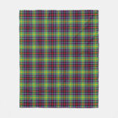Clephane Schotlandse ruit Fleece Deken (Voorkant)