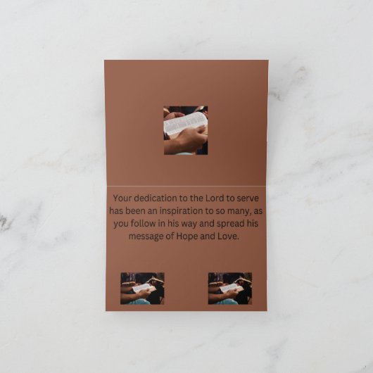 CLERGY APPRECIATION DAY KAART 1 (Binnen)