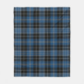 Clergy Blue Pset Fleece Deken (Voorkant)
