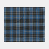 Clergy Blue Pset Fleece Deken (Voorkant (Horizontaal))