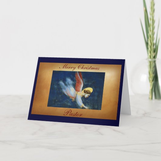 Clergy Kaart Vrolijk Kerstpastoor (Voorkant)