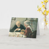  clergy, koffie of thee met een priester kaart (Gele Bloem)