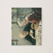 clergy, koffie of thee met een priester legpuzzel (Verticaal)