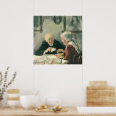  clergy, koffie of thee met een priester poster (Keuken)