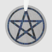 Clergy Tartan Pentacle Ornament (voorkant)