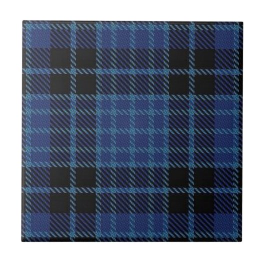 Clergy Tartan Scottish Expressions Tegeltje (Voorkant)