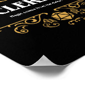 Cleric Class Tabletop RPG Gaming Poster (Hoek)