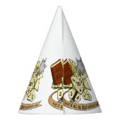 Cleric Dice Design Feesthoedjes (Achterkant)
