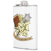 Cleric Dice Design Heupfles (Links)