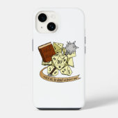 Cleric Dice Design iPhone Hoesje (Achterkant)