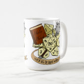 Cleric Dice Design Koffiemok (Voorkant rechts)