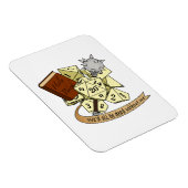 Cleric Dice Design Magneet (Rechterzijde)