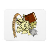 Cleric Dice Design Magneet (Horizontaal)