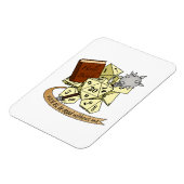 Cleric Dice Design Magneet (Linkerzijde)