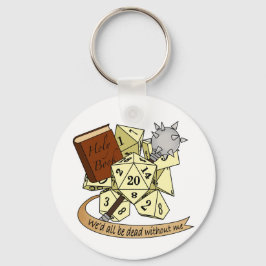 Cleric Dice Design Sleutelhanger
