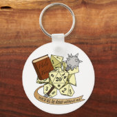 Cleric Dice Design Sleutelhanger (Voorkant)